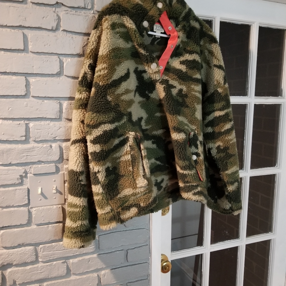 J.CREW pull-over Fleece